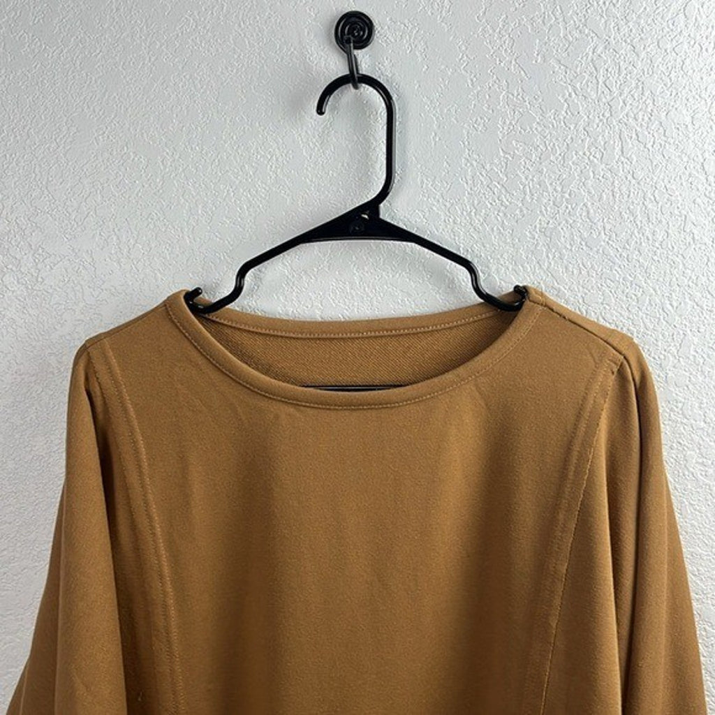 Women's Bailey Tunic Length Lightweight Pullover Sweater Cotton Blend Sz M Chic