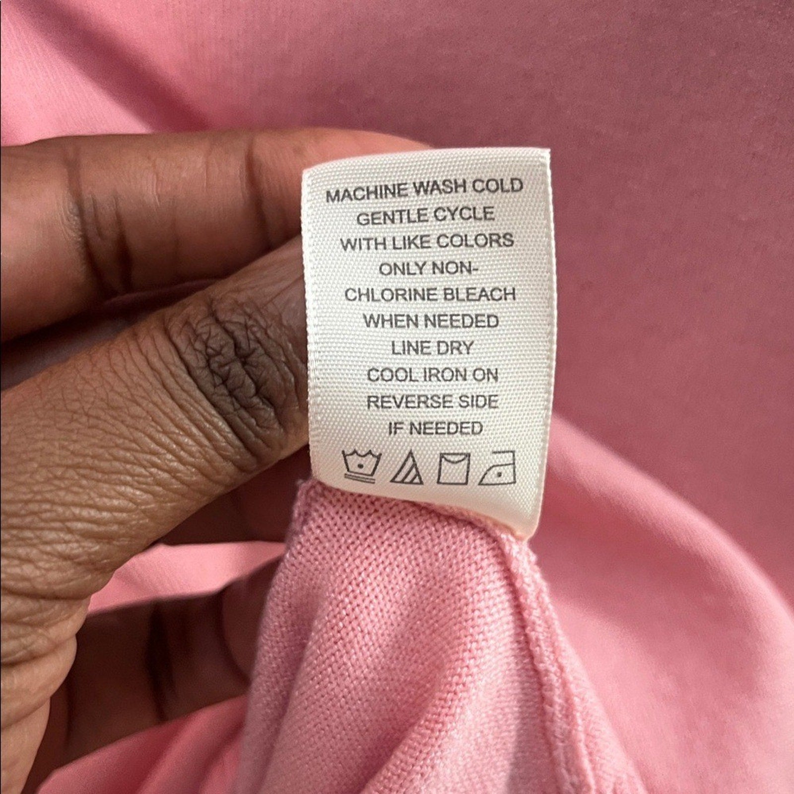 Madison + Hudson Pink Ruffled Women's Sweater Crew Neck Long Sleeve Sz XL Chic
