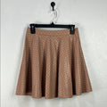 Sunday in Brooklyn Women’s Blush Pink Skater Mini Skirt Size 4 Summer Side Zip