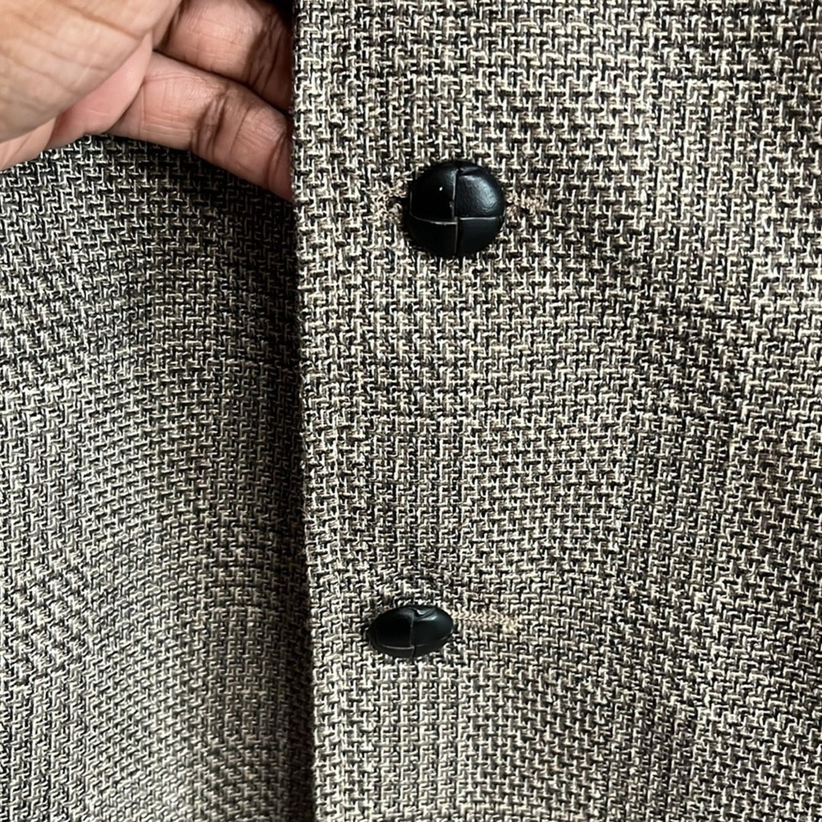 Vintage Men’s 48 Pioneer Wear Western Cowboy Tan Wool Blend Blazer Southwestern
